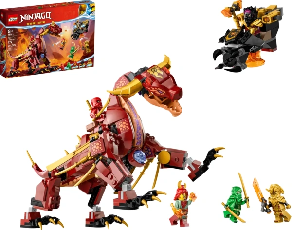 Конструктор LEGO Ninjago 71793 Лавовый дракон-трансформер